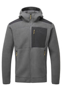 Mountain Equipment M HIGHPILE HOODED JACKET - Anvil Grey - Black S Midlayer - PeakStyle