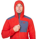 Mountain Equipment M HIGHPILE HOODED JACKET - RedRock - Ombre S Midlayer - PeakStyle