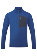 Mountain Equipment M LUMIKO ZIP T - Admiral - Cosmos S Midlayer - PeakStyle