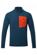 Mountain Equipment M LUMIKO ZIP T - Majolica - Cardinal S Midlayer - PeakStyle
