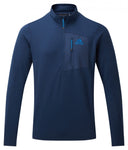 Mountain Equipment M LUMIKO ZIP T - Medieval Blue S Midlayer - PeakStyle