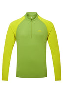Mountain Equipment M NAVA LS ZIP T - Cactus - Vine Green S Oberbekleidung - PeakStyle