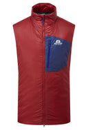 Mountain Equipment M OREUS VEST - Merlot - Admiral Blue S Westen - PeakStyle