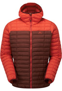 Mountain Equipment M PARTICLE HOODED JACKET - Firedbrick - Cardinal S Isolationsjacken - PeakStyle