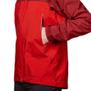 Mountain Equipment M SHIGRI JACKET - Chili Red - Merlot S Regenjacken - PeakStyle
