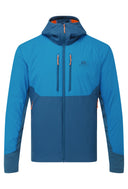 Mountain Equipment M SWITCH PRO HOODED JACKET - Mykonos Blue - Majolica Blue S Midlayer - PeakStyle