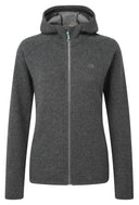 Mountain Equipment W BRALDU HOODED JACKET - Grey Marl XS - 8 Midlayer - PeakStyle