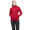 Mountain Equipment W BRALDU HOODED JACKET - Merlot XS - 8 Midlayer - PeakStyle