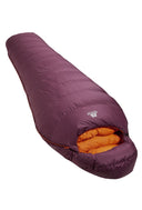 Mountain Equipment W CLASSIC ECO 750 LONG - Raisin 195 cm - RV links Schlafsäcke - PeakStyle