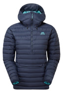 Mountain Equipment W EARTHRISE HOODED PULLOVER - Cosmos XS - 8 Oberbekleidung - PeakStyle