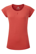 Mountain Equipment W EQUINOX TEE - Rosewood XS - 8 Oberbekleidung - PeakStyle