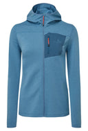 Mountain Equipment W LUMIKO HOODED JACKET - Hibiscus - Tibetan XS - 8 Midlayer - PeakStyle