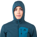 Mountain Equipment W LUMIKO HOODED JACKET - Majolica Blue - Alto Blue XS - 8 Midlayer - PeakStyle