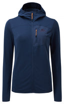 Mountain Equipment W LUMIKO HOODED JACKET - Medieval Blue XS - 8 Midlayer - PeakStyle