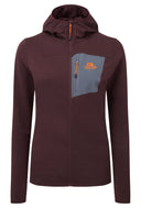 Mountain Equipment W LUMIKO HOODED JACKET - Raisin - Ombre Blue XS - 8 Midlayer - PeakStyle