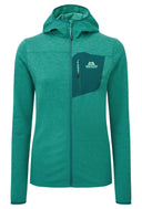 Mountain Equipment W LUMIKO HOODED JACKET - Spruce - Deep Teal XS - 8 Midlayer - PeakStyle