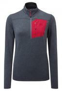 Mountain Equipment W LUMIKO ZIP T - Ombre Blue - Capsicum XS - 8 Midlayer - PeakStyle