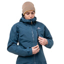 Mountain Equipment W MAKALU JACKET - Majolica Blue - Capsicum Red XS - 8 Regenjacken - PeakStyle