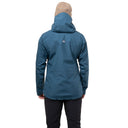 Mountain Equipment W MAKALU JACKET - Majolica Blue - Capsicum Red XS - 8 Regenjacken - PeakStyle