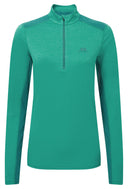 Mountain Equipment W NAVA LS ZIP - T - PeakStyle
