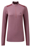 Mountain Equipment W NAVA LS ZIP - T - PeakStyle