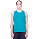Mountain Equipment W NAVA TANK - Topaz - Majolica Blue XS - 8 Oberbekleidung - PeakStyle