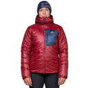 Mountain Equipment W OREUS JACKET - Merlot - Admiral Blue XS - 8 Oberbekleidung - PeakStyle