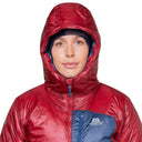 Mountain Equipment W OREUS JACKET - Merlot - Admiral Blue XS - 8 Oberbekleidung - PeakStyle
