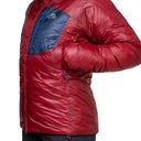 Mountain Equipment W OREUS JACKET - Merlot - Admiral Blue XS - 8 Oberbekleidung - PeakStyle