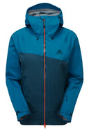 Mountain Equipment W POLYPHEME JACKET - Majolica Blue - Mykonos Blue XS - 8 Oberbekleidung - PeakStyle