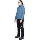 Mountain Equipment W SHROUD HOODED JACKET - Stellar Blue XS - 8 Midlayer - PeakStyle