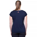 Mountain Equipment W SILHOUETTE TEE - Cosmos Stripe - Cosmos XS - 8 Oberbekleidung - PeakStyle