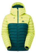 Mountain Equipment W SUPERFLUX JACKET - Deep Teal - Fresh Green XS - 8 Isolationsjacken - PeakStyle
