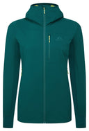 Mountain Equipment W SWITCH PRO HOODED JACKET - Deep Teal XS - 8 Isolationsjacken - PeakStyle