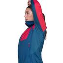 Mountain Equipment W SWITCH PRO HOODED JACKET - Majolica Blue - Capsicum Red XS - 8 Isolationsjacken - PeakStyle