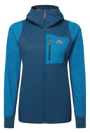 Mountain Equipment W SWITCH PRO HOODED JACKET - Majolica Blue - Mykonos Blue XS - 8 Isolationsjacken - PeakStyle