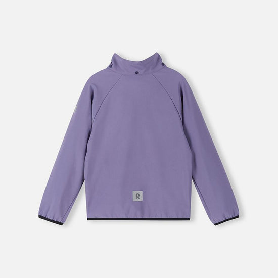 Reima Mukana Hybridjacke in Misty Violet – Detailansicht