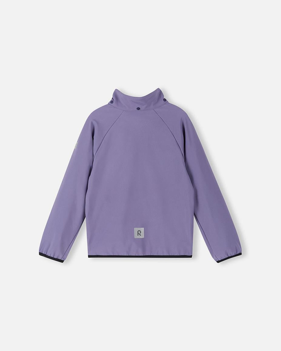 Reima Mukana Hybridjacke in Misty Violet – Detailansicht