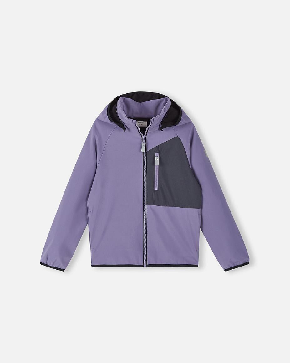 Reima Mukana Hybridjacke in Misty Violet – Vorderansicht