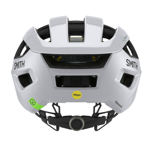 SMITH Network Mips – White-Matte White – Rückansicht