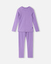 Reima Kinsei Merino-Lyocell Performance Underwear Set for Kids - Blooming Lilac