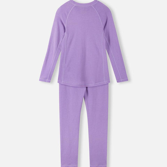 Reima Kinsei Merino-Lyocell Performance Underwear Set for Kids - Blooming Lilac - View 3