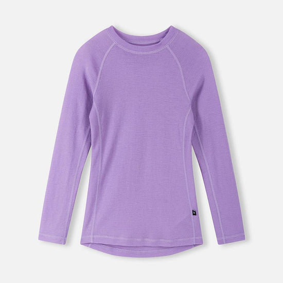 Reima Kinsei Merino-Lyocell Performance Underwear Set for Kids - Blooming Lilac - View 4
