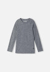 Reima Kinsei Merino-Lyocell Performance Underwear Set for Kids - Melange Gray - View 3