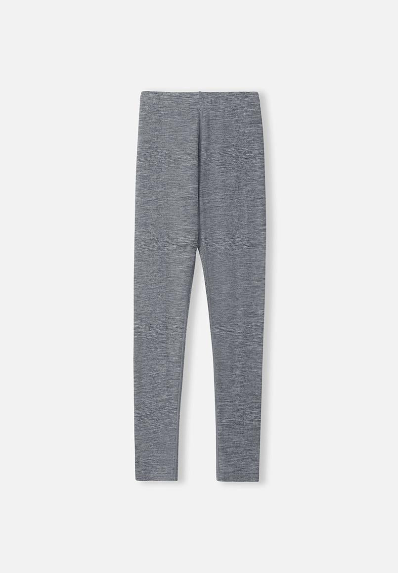 Reima Kinsei Merino-Lyocell Performance Underwear Set for Kids - Melange Gray - View 4