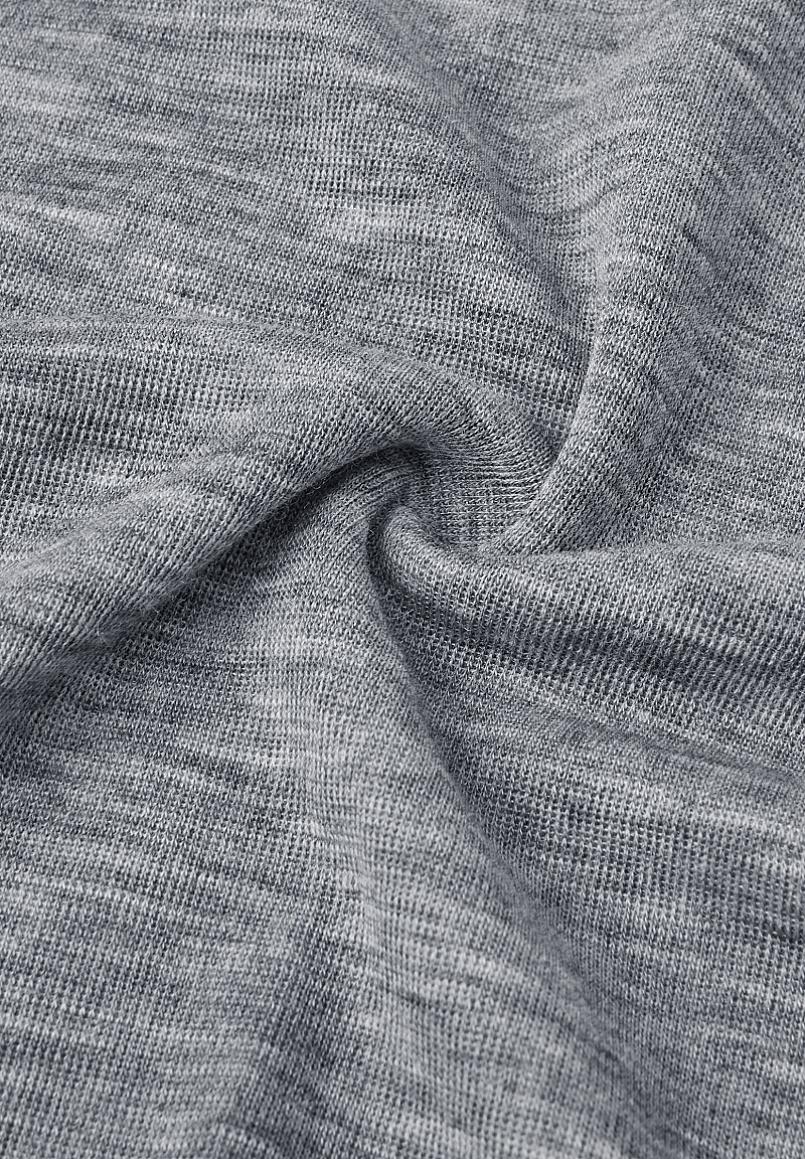 Reima Kinsei Merino-Lyocell Performance Underwear Set for Kids - Melange Gray - View 8