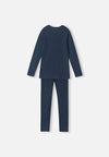 Reima Kinsei Merino-Lyocell Performance Underwear Set for Kids - Navy - View 2