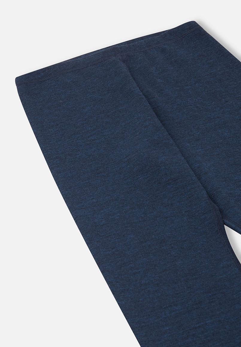 Reima Kinsei Merino-Lyocell Performance Underwear Set for Kids - Navy - View 6