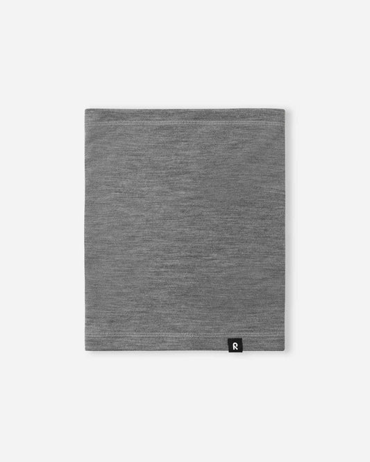 Reima Aarni Merino Tube Scarf for Kids, Melange Gray – Product Shot 2