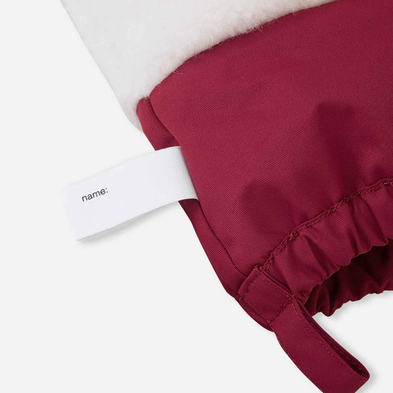 Reima Anturoin ReimaTec Winter Booties for Babies – Cranberry – Close-up